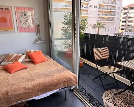 Elegant T2 Clim & Balcon - Plein Centre Cannes Exterior foto
